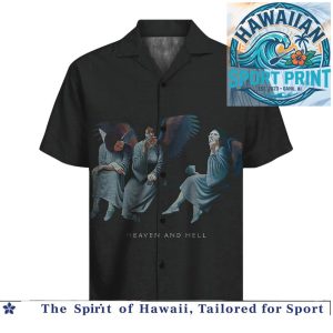 Black Sabbath Heaven And Hell Rock Band Vintage Hawaiian Shirt
