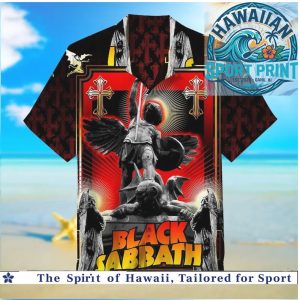 Black Sabbath Heavy Metal Archangel Gothic Rock Shirt