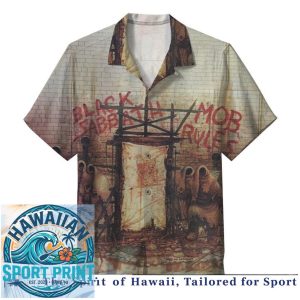 Black Sabbath Heavy Metal Band Mob Rules Album Art Hawaiian Shirt