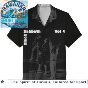 Black Sabbath Heavy Metal Band Mob Rules Album Art Hawaiian Shirt