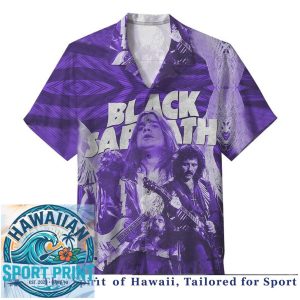 Black Sabbath Heavy Metal Rock Band Dark Art Hawaiian Shirt