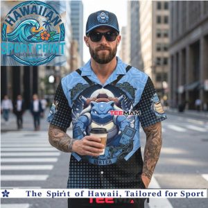 Blastoise Water Type Graphic Streetwear Hawaiian Shirt