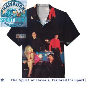 Blondie New Wave Rock Band Classic Concert Hawaiian Shirt