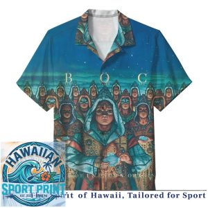 Blue Oyster Cult Heavy Metal Band Art Hawaiian Shirt