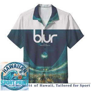 Blur Band Alternative Rock British Music Fan Tropical Aloha Shirt