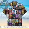 Chibi Marvel Superheroes Comic Book Characters Hawaiian Shirt Chibi Marvel Superheroes Comic Book Characters Hawaiian Shirt