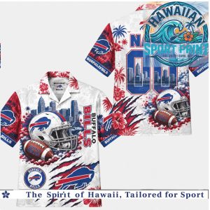 Buffalo Bills Football Team Hawaiian Shirt