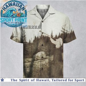 Burzum Forest Atmospheric Black Metal Band Summer Hawaiian Shirt