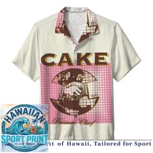 Cake Alternative Rock Band Album Cover Art Hawaiian Shirt
