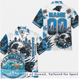 Carolina Panthers Football Team Hawaiian Shirt
