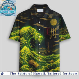 Chernobyl Safety Operations Nuclear Wave Retro Hawaiian Shirt