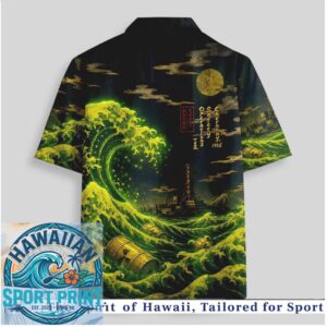 Chernobyl Safety Operations Nuclear Wave Retro Hawaiian Shirt