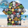 Classic Desert Camel Sunset Safari Tropical Hawaiian Shirt Classic Desert Camel Sunset Safari Tropical Hawaiian Shirt