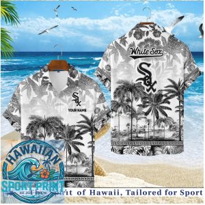 Chicago White Sox Baseball Tropical Beach Hawaiian Shirt