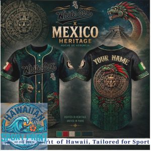 Chicago White Sox Mexico Heritage Custom Baseball Jersey
