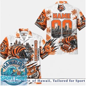 Cincinnati Bengals Football Team Hawaiian Shirt