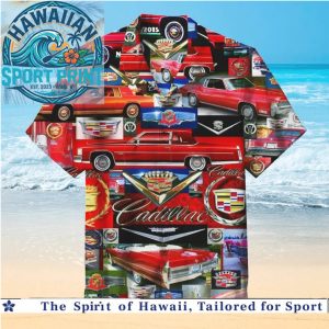 Classic Cadillac Vintage Cars Retro American Muscle Car Hawaiian Shirt