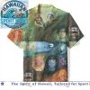 Classic Disney Characters Cartoon Animation Collage Hawaiian Shirt Classic Disney Characters Cartoon Animation Collage Hawaiian Shirt