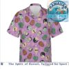Cute Pastel Retro Monsters Funny Cartoon Hawaiian Shirt Cute Pastel Retro Monsters Funny Cartoon Hawaiian Shirt