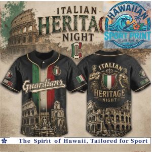 Cleveland Baseball Italian Heritage Night Rome Colosseum Baseball Jersey