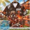 New England Patriots Team Logo Tropical Floral Summer Button Down Aloha Shirt New England Patriots Team Logo Tropical Floral Summer Button Down Aloha Shirt