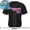 Custom Benchwarmers Pinstripe Baseball Jersey Blue And Red Custom Benchwarmers Pinstripe Baseball Jersey Blue And Red