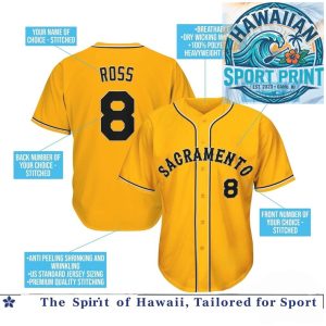 Custom Gold Black Baseball Jersey Personalized Team Name Shirt