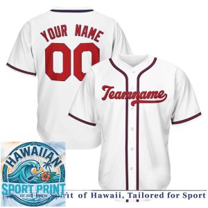 Custom Name Team Personalized Stitched Baseball Jersey