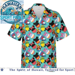 Cute Mickey Mouse Easter Eggs Tropical Hawaiian Shirt