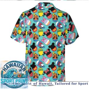 Cute Mickey Mouse Easter Eggs Tropical Hawaiian Shirt