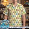 Cute Pokemon Sweet Desserts Pikachu Eevee Gengar Kawaii Hawaiian Shirt Cute Pokemon Sweet Desserts Pikachu Eevee Gengar Kawaii Hawaiian Shirt