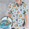 Cute Purple Ditto Pokemon Face Pattern Hawaiian Shirt Cute Purple Ditto Pokemon Face Pattern Hawaiian Shirt