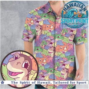 Cute The Land Before Time Dinosaur Little Foot Hawaiian Shirt