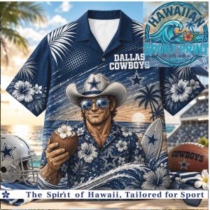 Dallas Cowboys Fan Tropical Summer Hawaiian Shirt Beach
