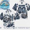 Creepy Clown Horror Graffiti Splatter Graphic Hawaiian Shirt Creepy Clown Horror Graffiti Splatter Graphic Hawaiian Shirt