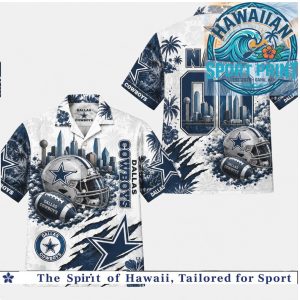 Dallas Cowboys Football Team Hawaiian Shirt