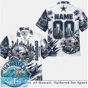 Dallas Cowboys Football Team Hawaiian Shirt