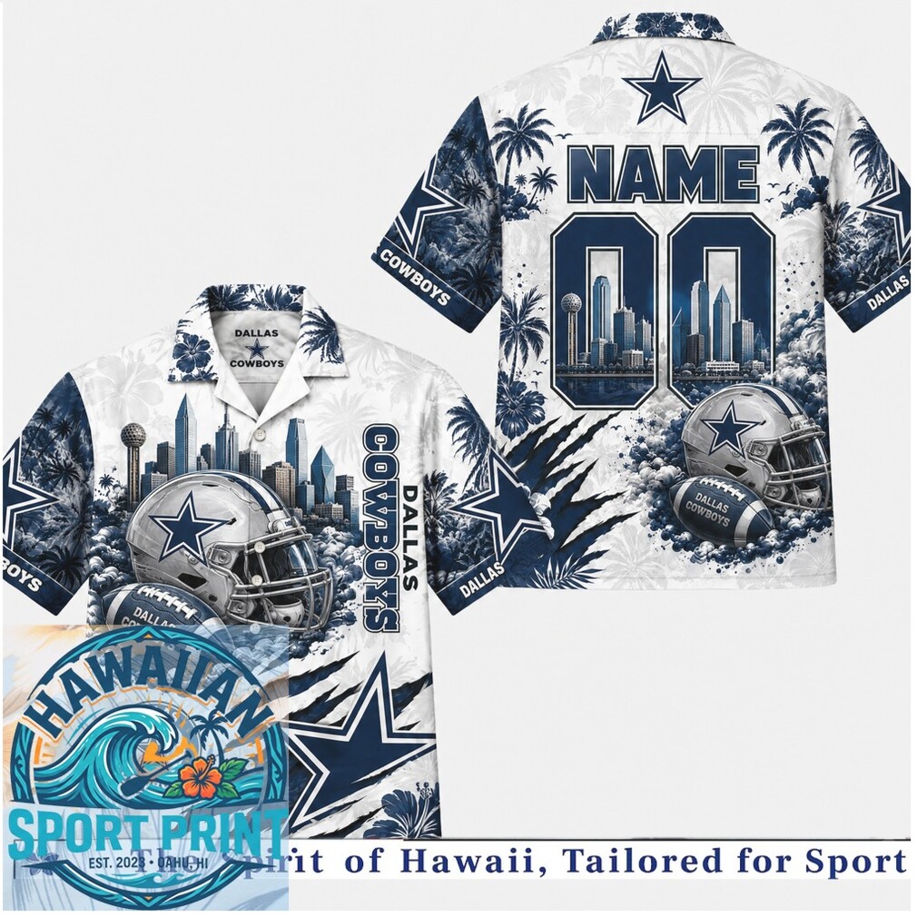 Dallas Cowboys Football Team Hawaiian Shirt Dallas Cowboys Football Team Hawaiian Shirt