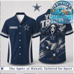 Dallas Cowboys Scream Mask You Tried Funny Football Hawaiian Shirt