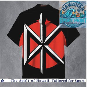 Dead Kennedys Punk Rock Band Logo Hawaiian Shirt