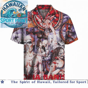 Death Band Human Heavy Metal Graphic Album Art Hawaiian Shirt