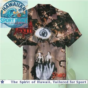 Death Symbol Album Cover Death Metal Music Band Hawaiian Shirt