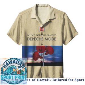 Depeche Mode Electronic Synth Pop Band Violator Hawaiian Shirt