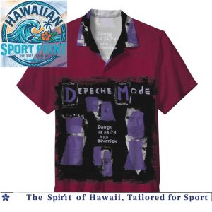 Depeche Mode Electronic Synth Rock Band Hawaiian Shirt