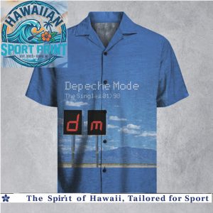Depeche Mode The Singles 81 98 Synthpop Music Hawaiian Shirt
