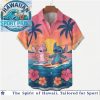 Godzilla Japanese Red Sun Ocean Wave Hawaiian Shirt Godzilla Japanese Red Sun Ocean Wave Hawaiian Shirt