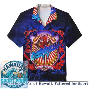 Dokken Heavy Metal Band Vintage Album Cover Hawaiian Shirt