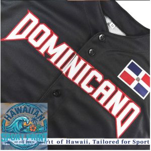 Dominicano Custom Name Black Baseball Jersey