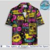 Jurassic Park Dinosaurs Fossil T Rex Tropical Jungle Hibiscus Hawaiian Shirt Jurassic Park Dinosaurs Fossil T Rex Tropical Jungle Hibiscus Hawaiian Shirt