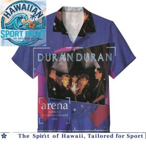 Duran Duran New Wave Pop Rock Band Hawaiian Shirt
